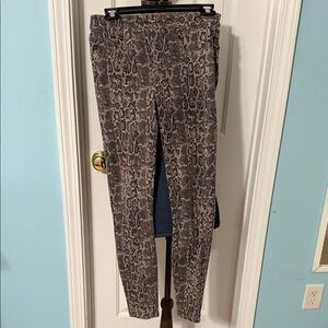 Snake Print Leggings